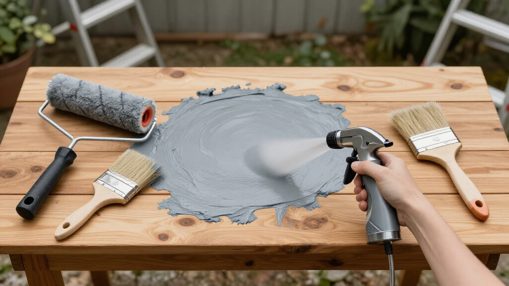 airless sprayer for commercial exteriors