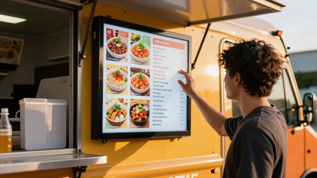 best digital menu boards for food trucks