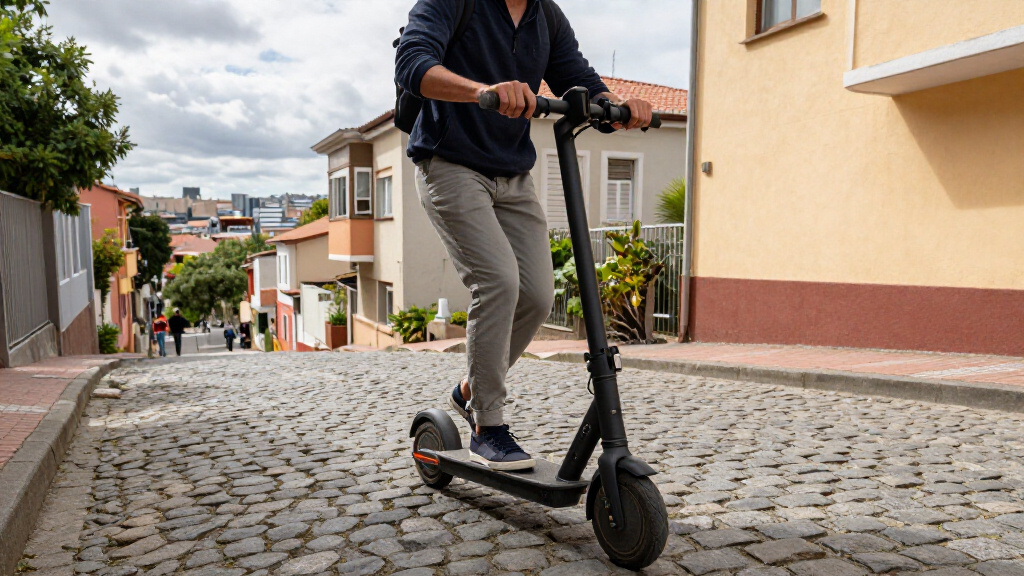 electric scooter for hilly cities