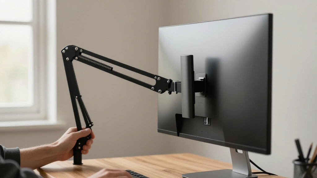 desk mount monitor arms