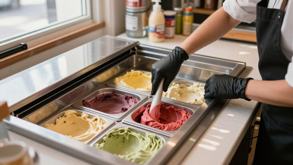 chest freezers for gelato shops
