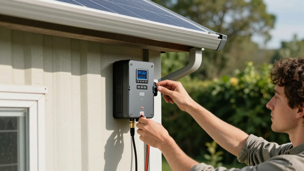 solar inverter charger with mppt controller