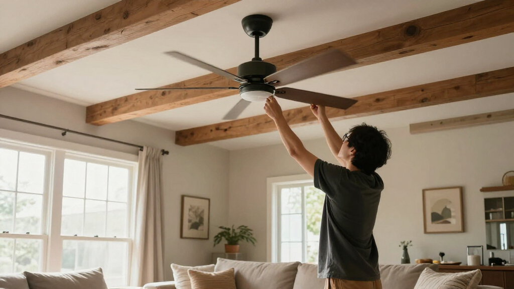ceiling fans for large rooms a comprehensive comparison