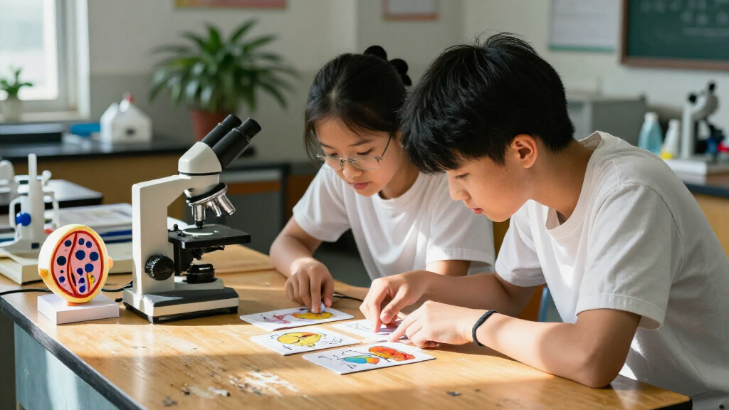 biology flash cards for students