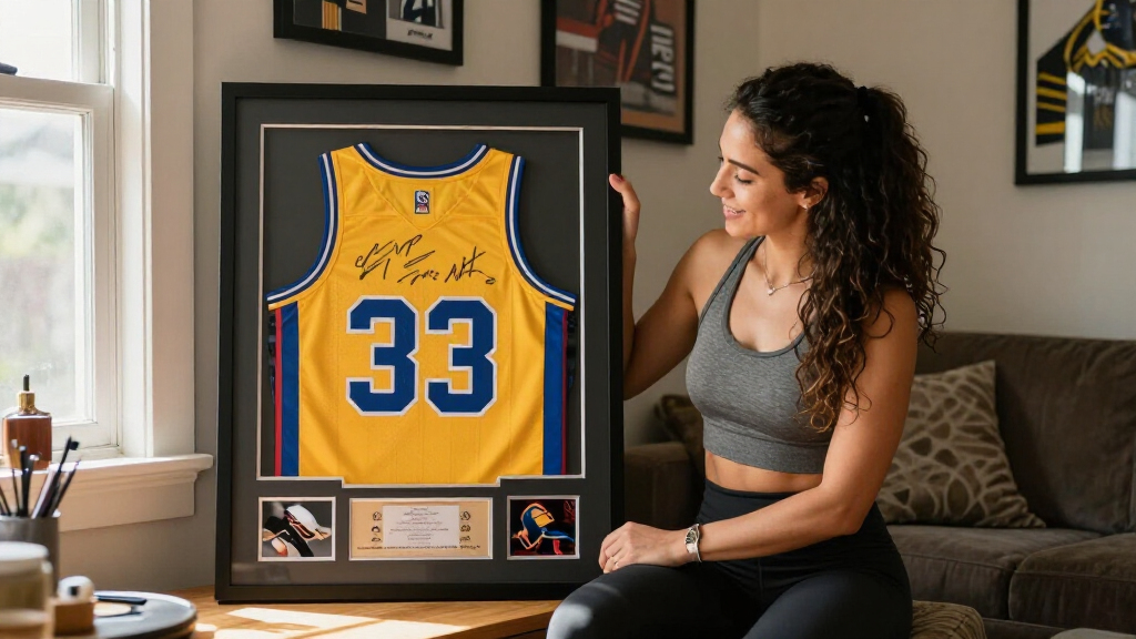 best signed jersey frame for collectors