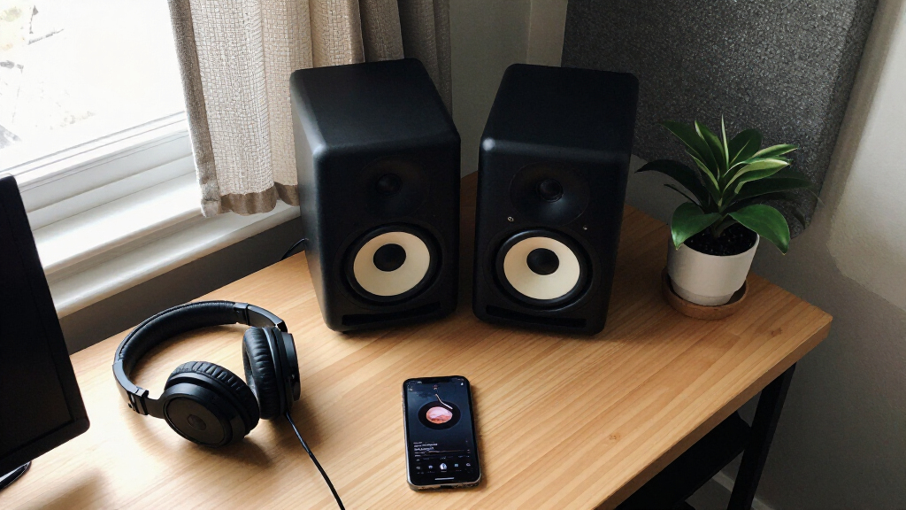 nearfield studio monitors for small room