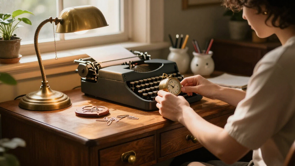 vintage desk accessories
