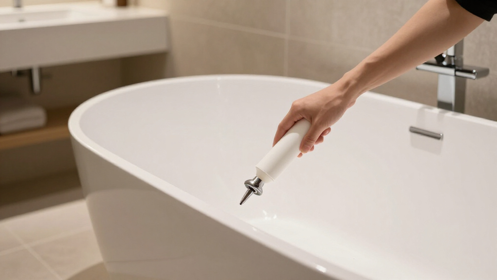 freestanding soaking bathtub acrylic