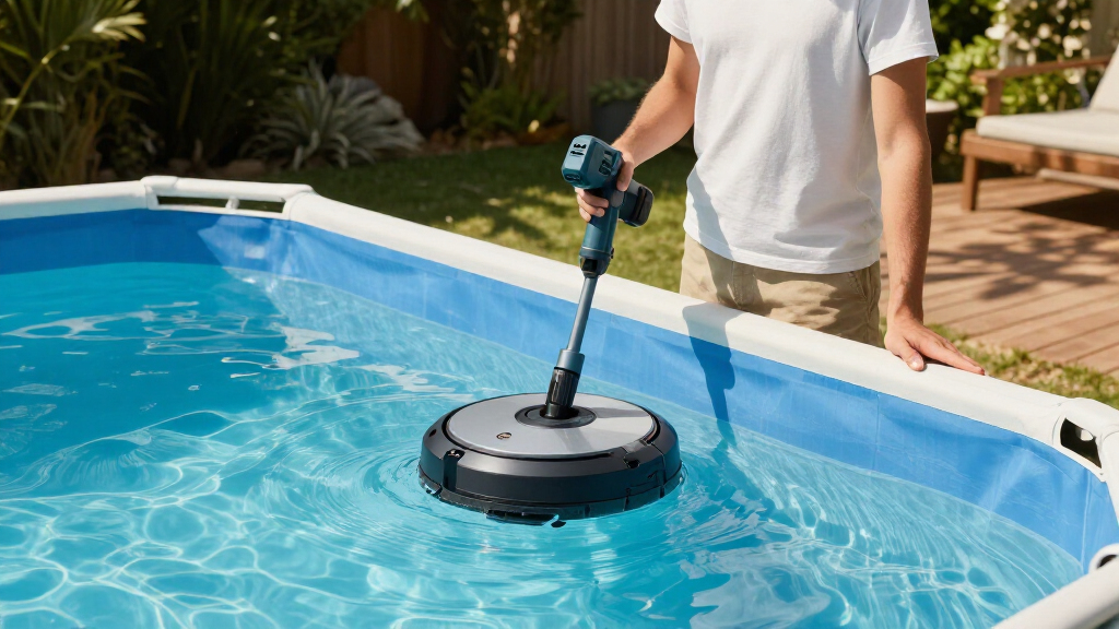 best robotic pool cleaner cordless for above ground pool
