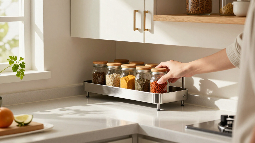 best space-saving spice rack organizers