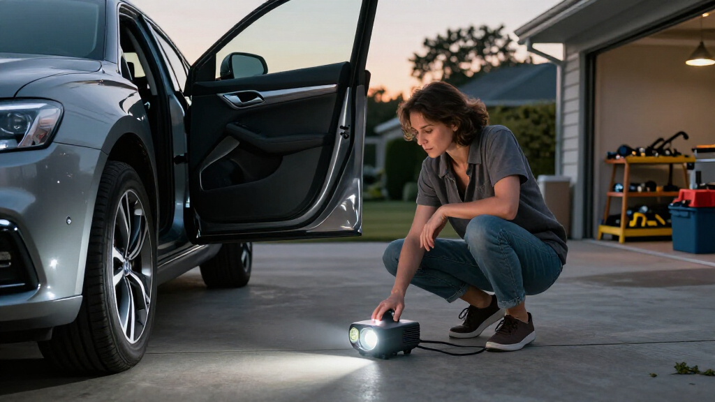 automotive LED ghost projector lights