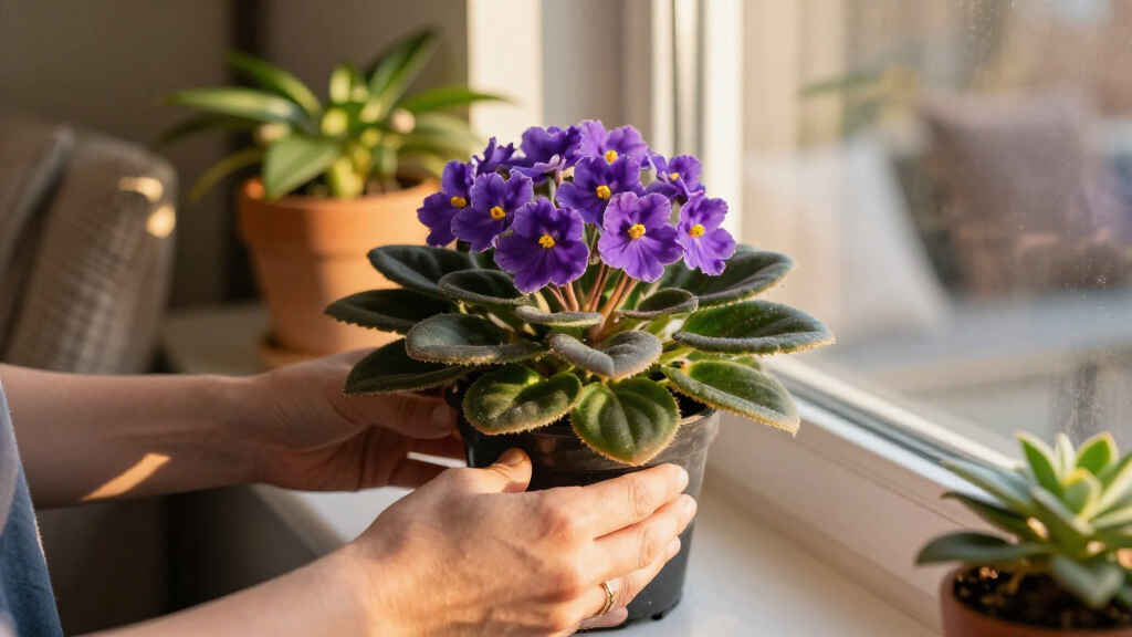 self watering african violet pots