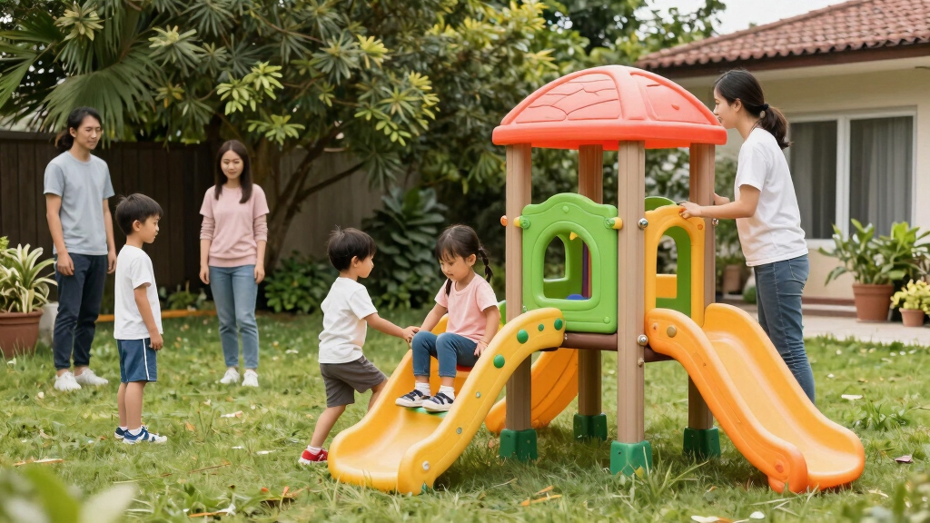 family-friendly outdoor play sets
