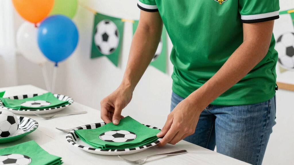 soccer-themed party supplies