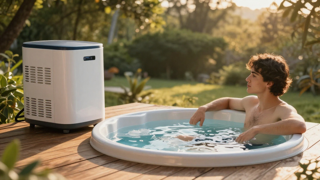 quiet immersion water chiller for cold plunge