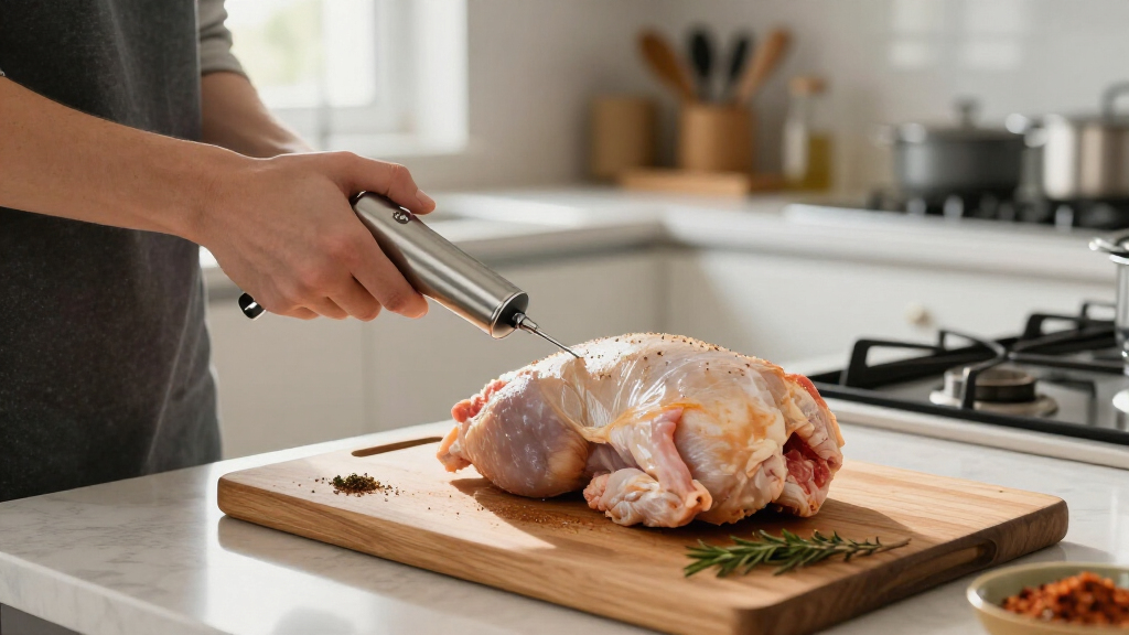 marinade injector for bbq