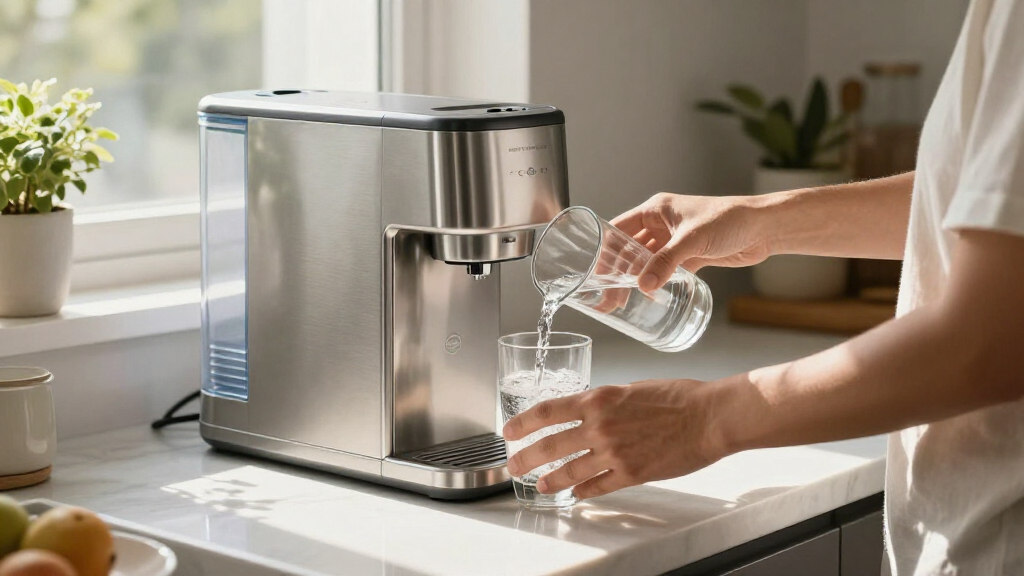 luxury countertop reverse osmosis water filter