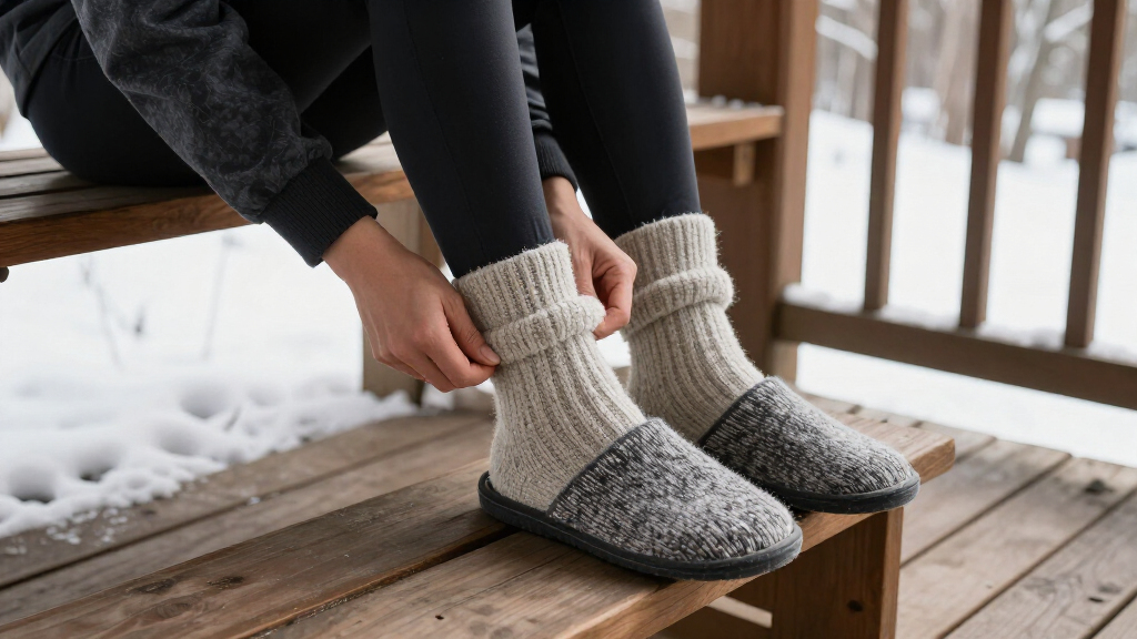 best winter hiking slippers