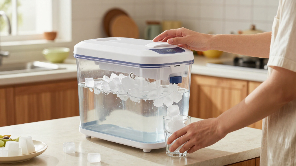 best nugget ice maker with water reservoir