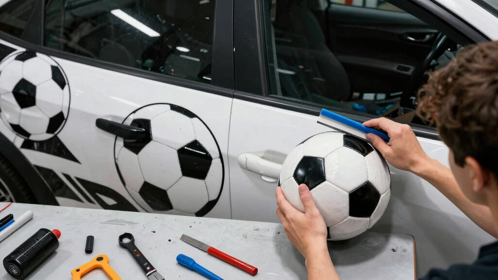 soccer fan automotive accessories