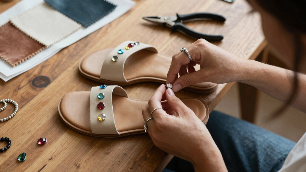 best jeweled sandals