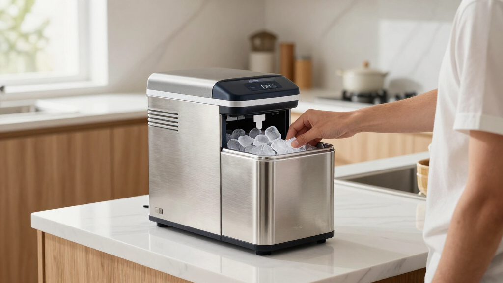 undercounter ice maker for ice bath under