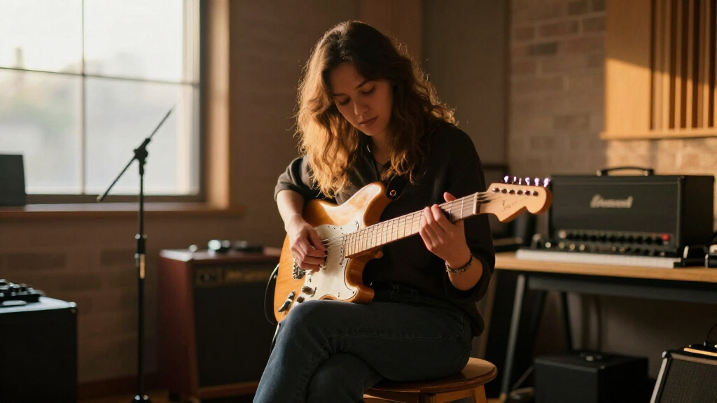 electric guitars for recording mid to high