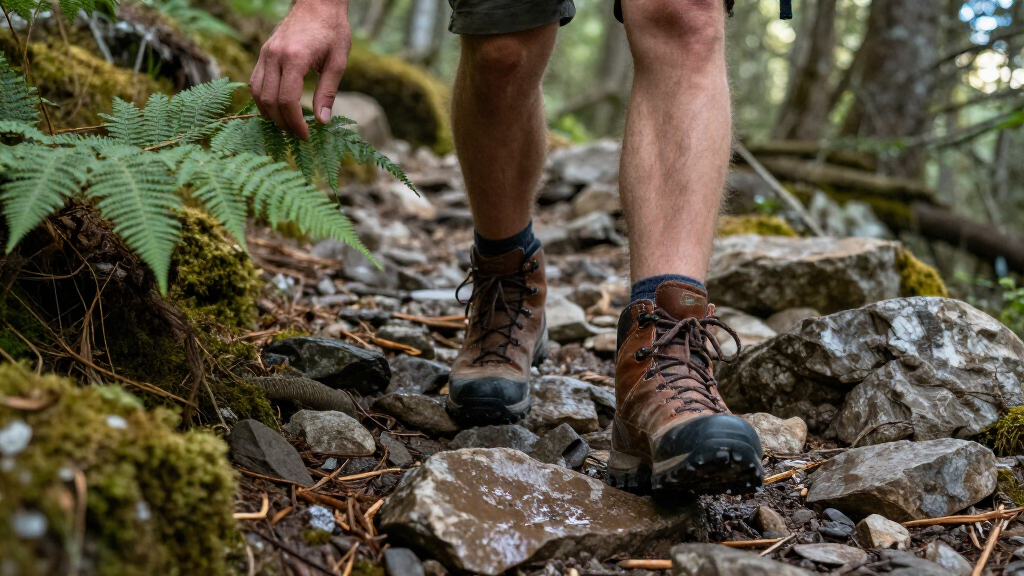 premium hiking boots for rugged trails