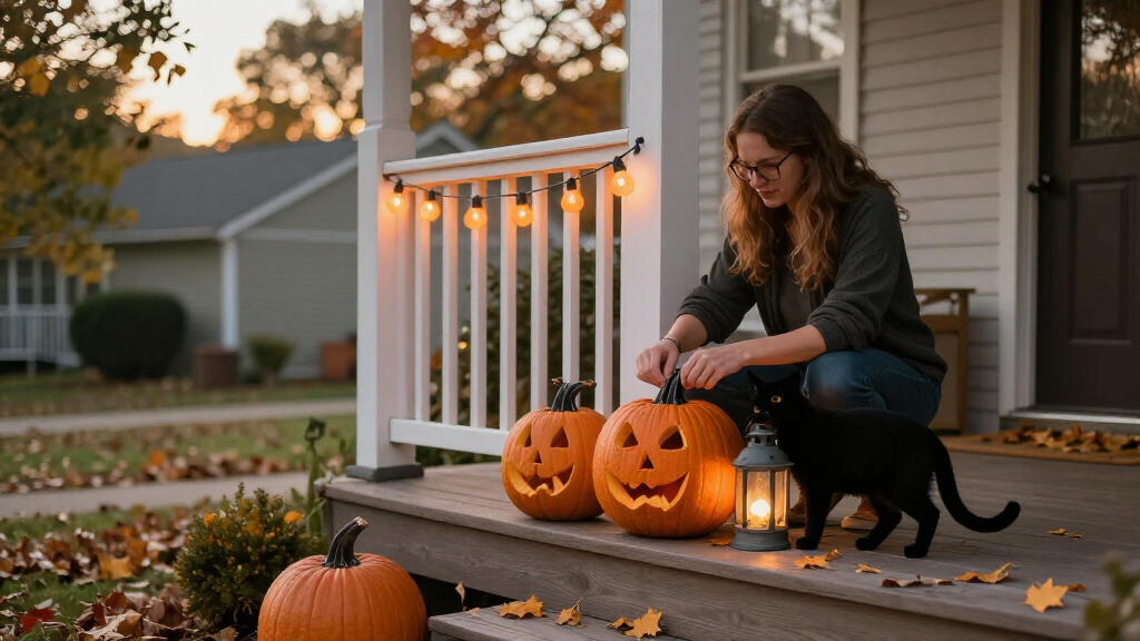 Halloween outdoor decorations