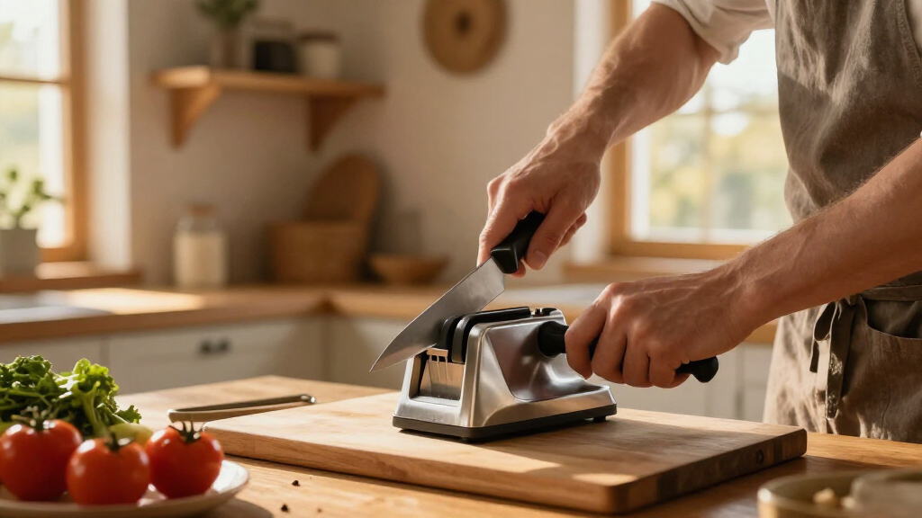 professional kitchen knife sharpener machine