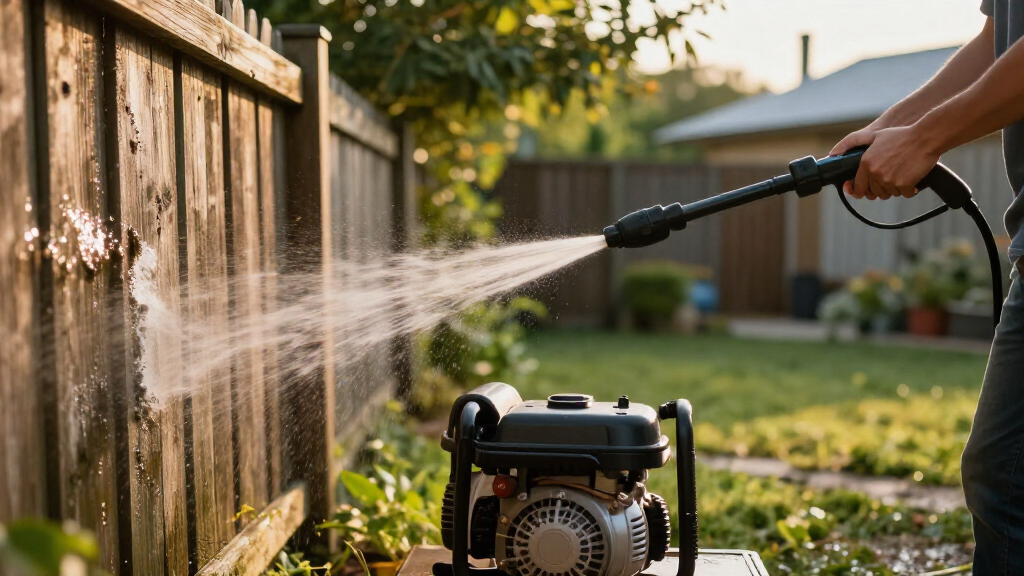 pressure washer gas
