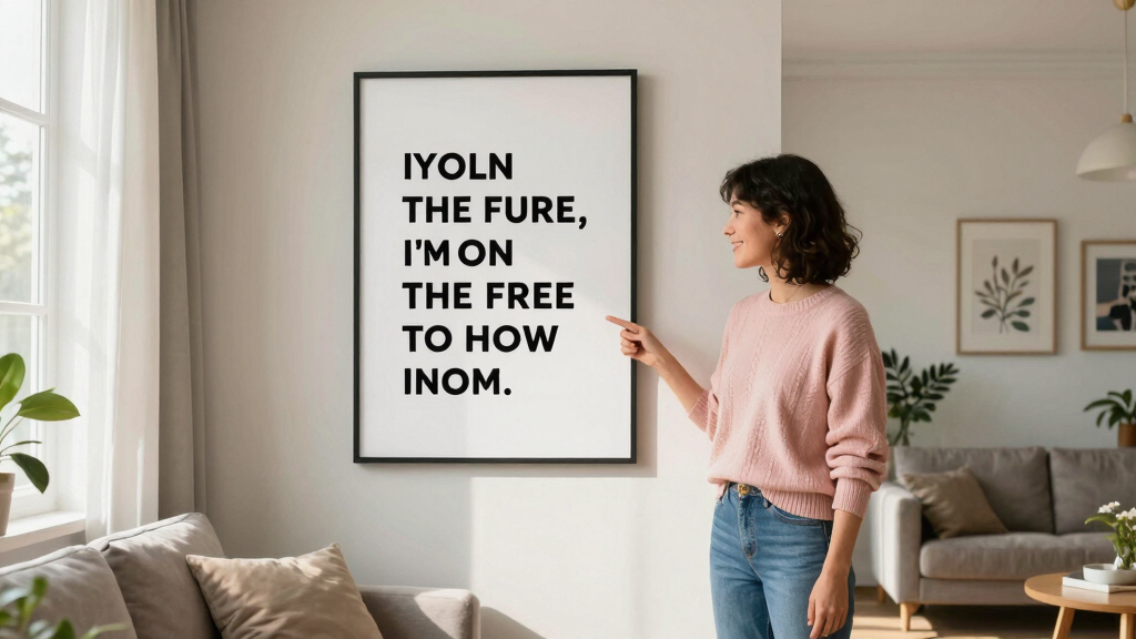 motivational quote wall art