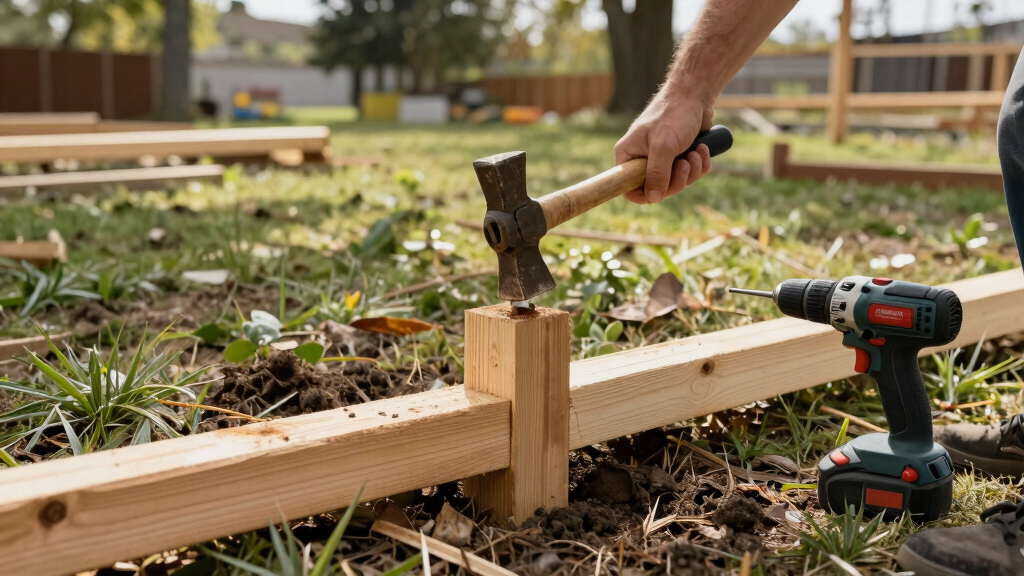 wood for fence posts