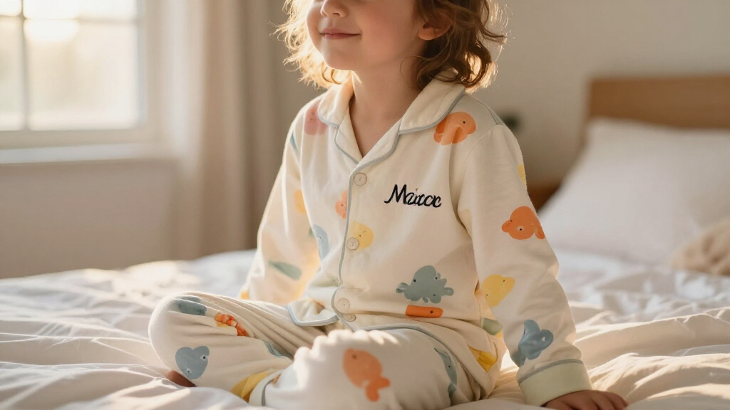 personalized kids pajamas with name