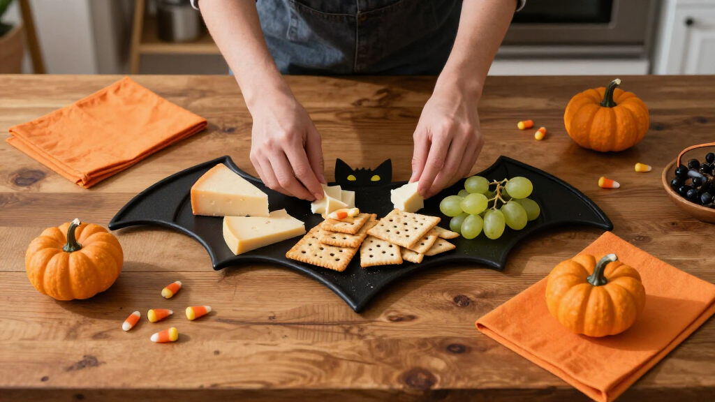 Halloween serving platters