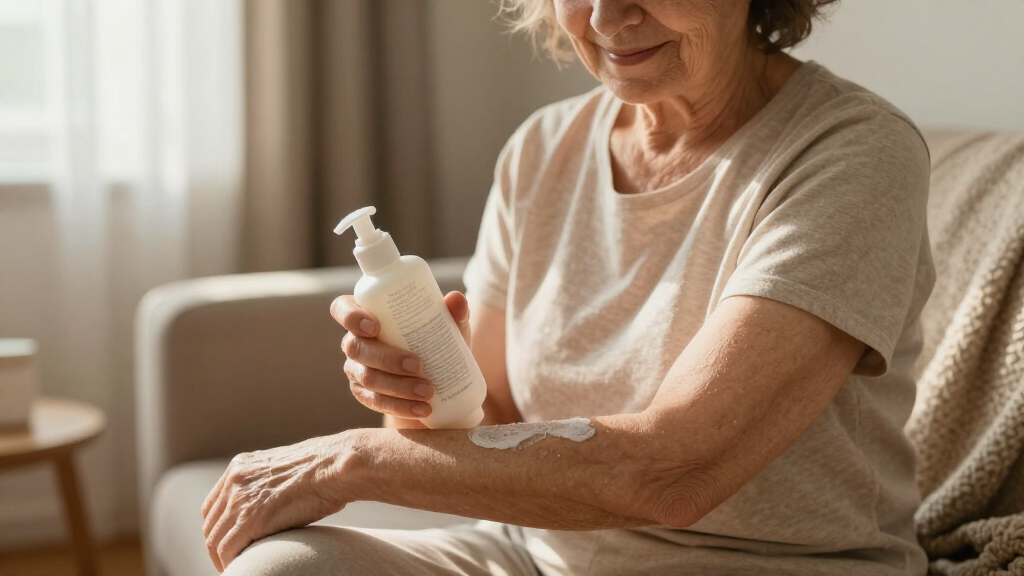 lotion for elderly thin skin on arms