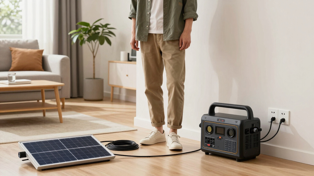 best solar generators for apartment backup power