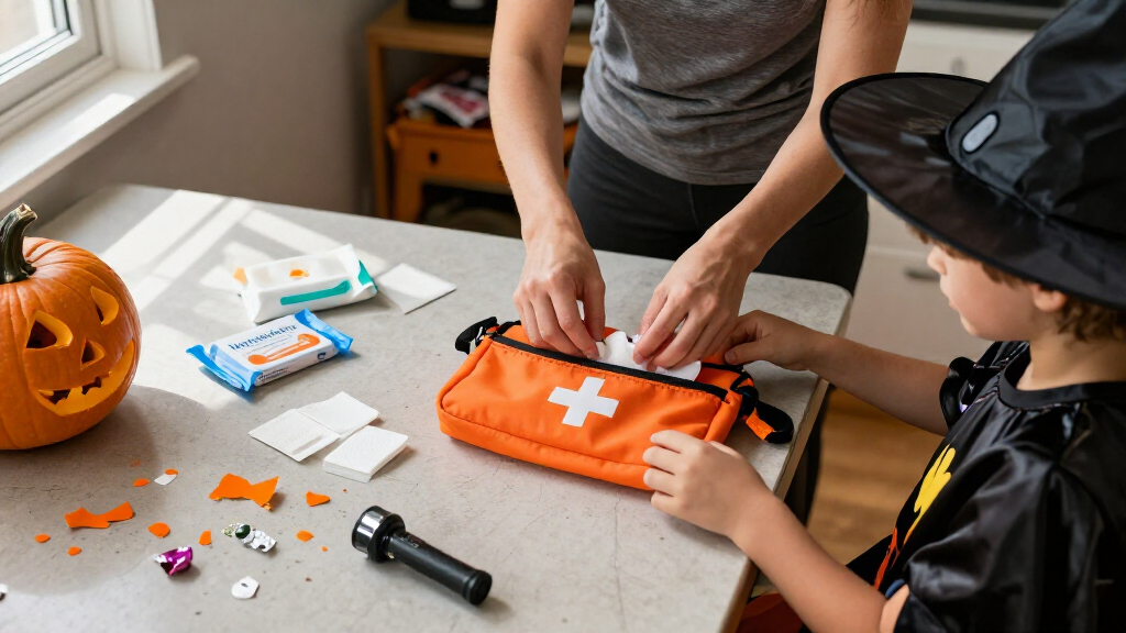 Halloween first aid kits