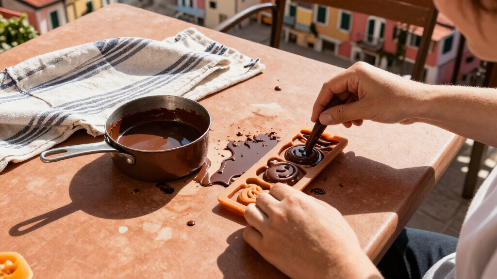 Italian Halloween candy molds