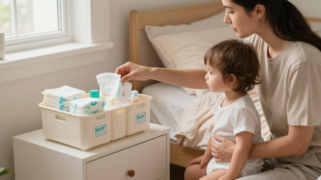best diaper caddies for nightstand changes