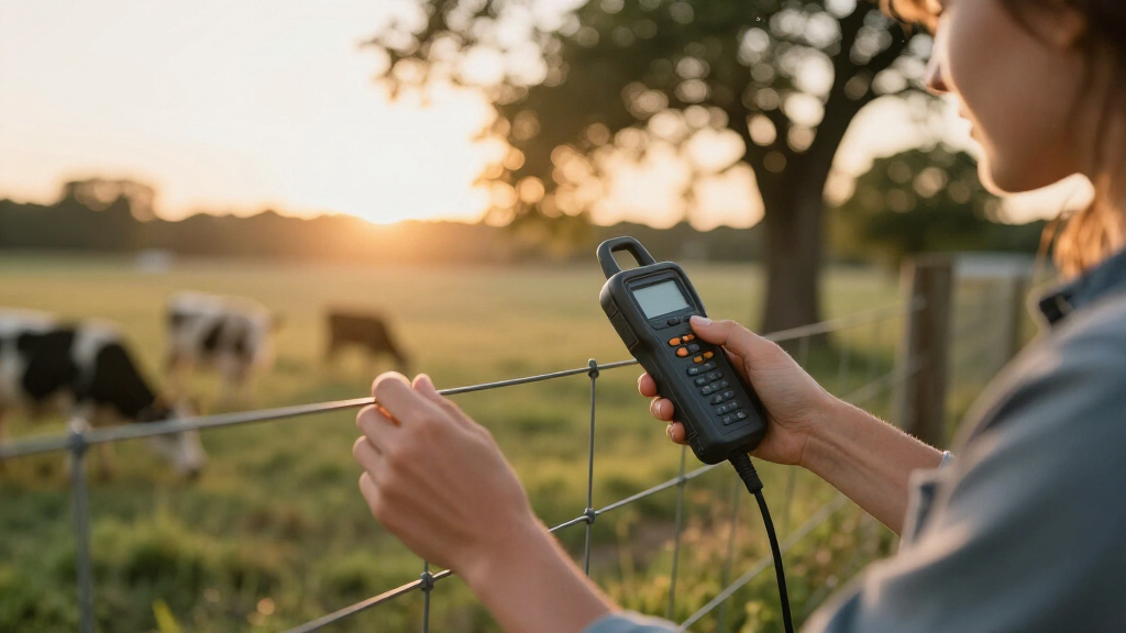 livestock electric fence tester