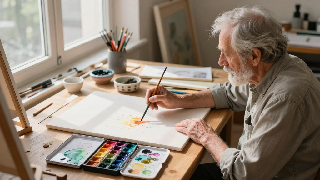 watercolor set for artists