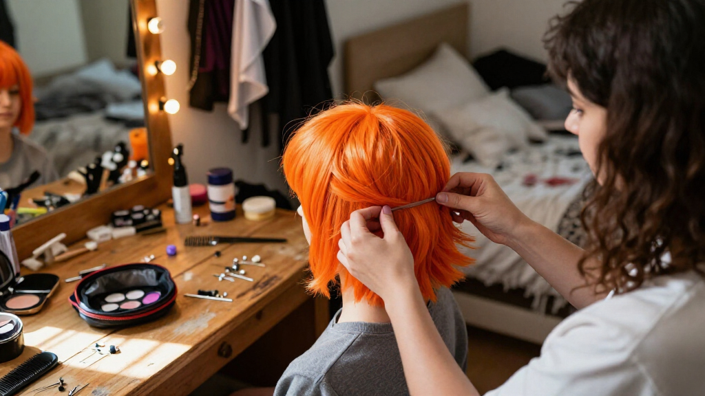 Halloween costume wigs