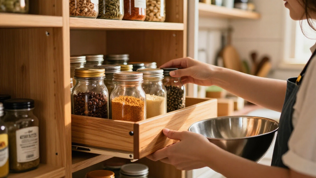 rated pantry cabinet organizer