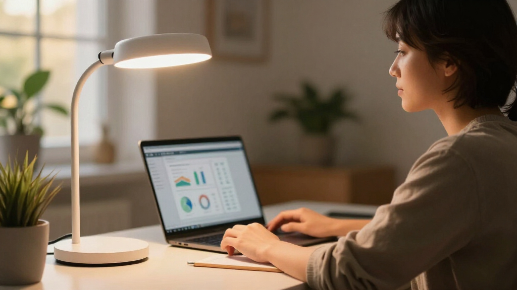 smart therapy lamps for screen heavy workers
