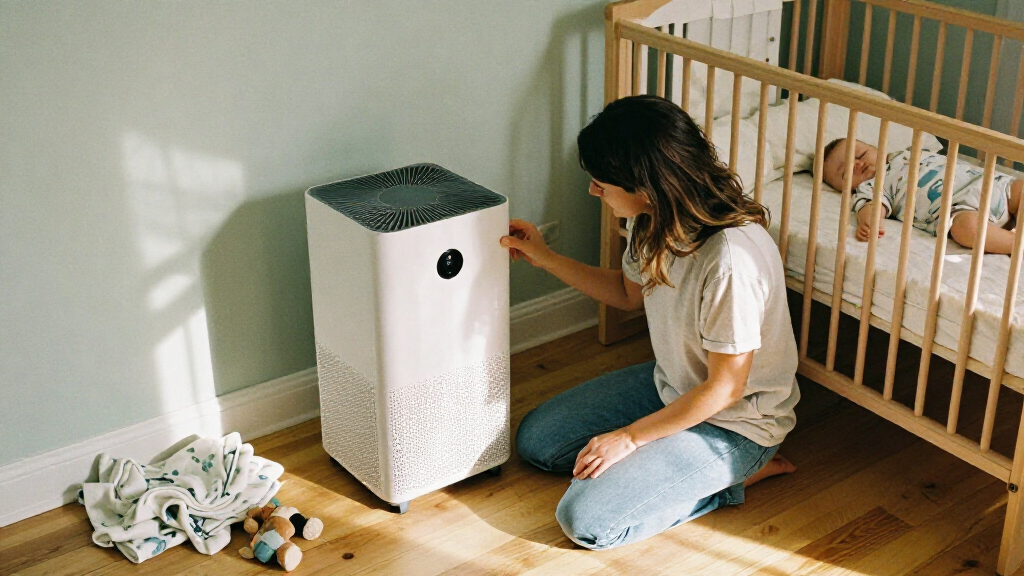 nursery air purifier for smoke and odors