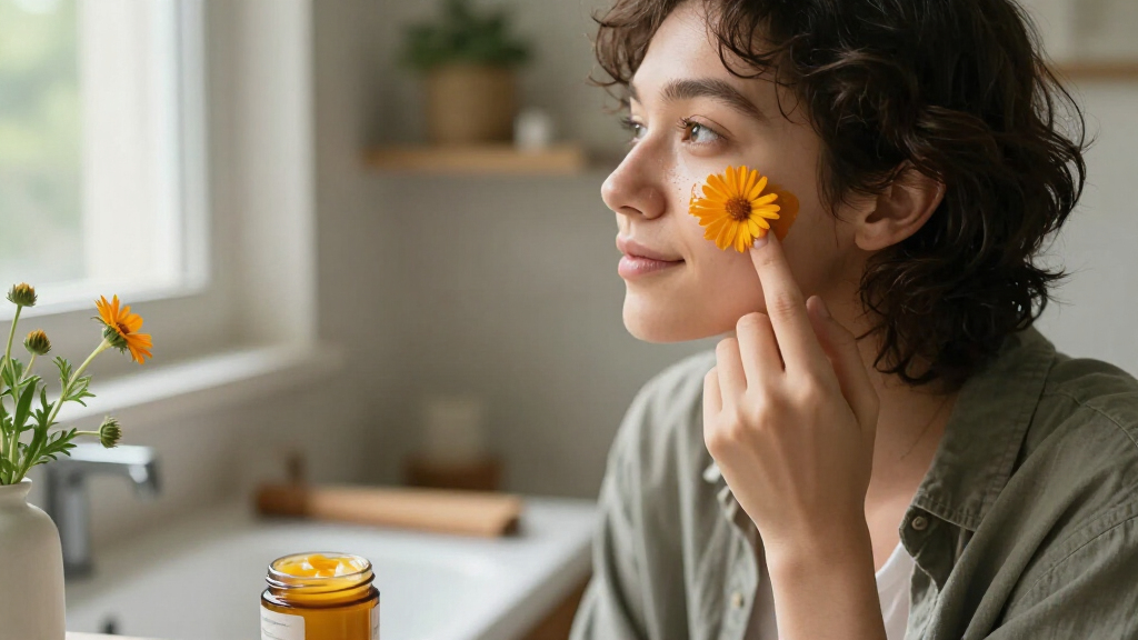 pimple patches with calendula