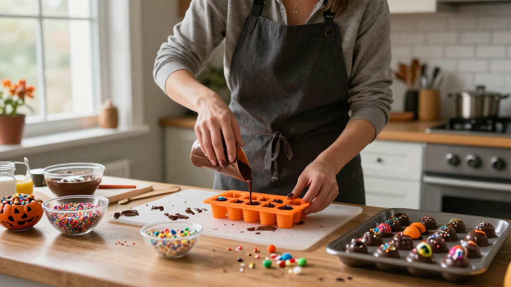 Halloween candy making supplies