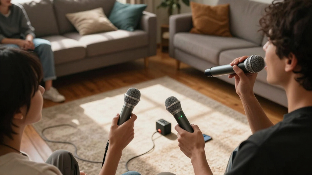 wireless karaoke microphones