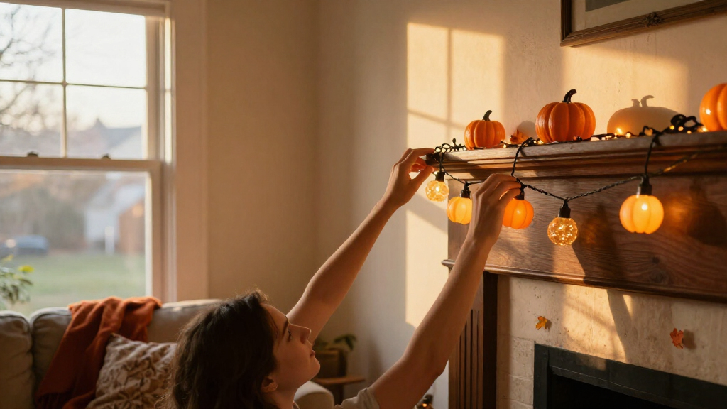 Halloween string lights